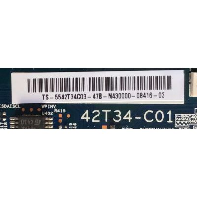 KIT DE TARJETAS PARA TV LG / MAIN EBT63092612 / EAX65614404 / EAX65614404(1.0) / FUENTE EAY63071904 / LGP3942-14PL1 / 63071904 / EAX65423701 / T-CON 5542T34C03 / 42T34-C01 / 55.42T34.C03 / PANEL LC420DUE (MG)(AQ) 42LB5600-UZ / 42LB5600-UZ.BUSDLJR - Imagen 2